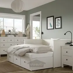 مبلمان اتاق خواب ست 3 عددی ایکیا مدل IKEA HEMNES