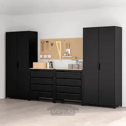 ذخیره سازی با کابینت / میز کار ایکیا مدل IKEA BROR