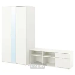 ترکیب کمد و نیمکت ایکیا مدل IKEA VIHALS