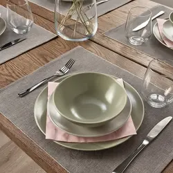 فرش سفره ایکیا مدل IKEA SVARTSENAP رنگ خاکستری
