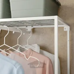 واحد قفسه بندی با میله لباس ایکیا مدل IKEA JOSTEIN