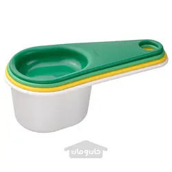 ست 4 عدد پیمانه ایکیا مدل IKEA UPPFYLLD