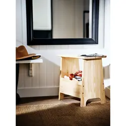 چهارپایه با انبار ایکیا مدل IKEA PERJOHAN