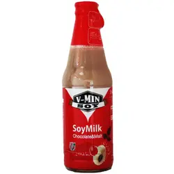 شیر سویا با طعم شکلات  300 میلی لیتر وی مین سوی V-min Soy