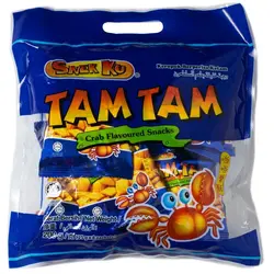 چیپس خرچنگ تام تام بسته 8 عددی 200 گرم TAM TAM