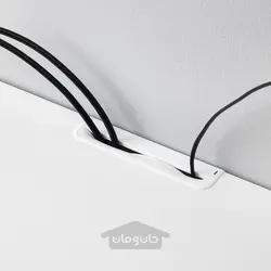 میز تلویزیون با درب ایکیا مدل IKEA BESTÅ رنگ سفید/ سفید لاپویکن