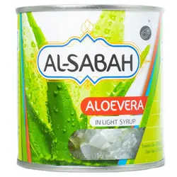 کمپوت آلوئه ورا همراه با شربت الصباح 425 گرم AL SABAH