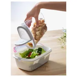 ظرف نگهدارنده مواد غذایی خشک ایکیا 1.3 لیتر مدل 365+ IKEA