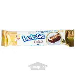 کیک با روکش شکلاتی با کرم شیری الوین 40 گرم Alvein