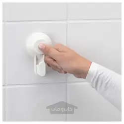سبد دیواری حمام ایکیا مدل IKEA TISKEN