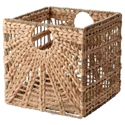 سبد، سنبل آبی طبیعی / علف دریایی 32x33x32 سانتی متری ایکیا مدل IKEA LUSTIGKURRE