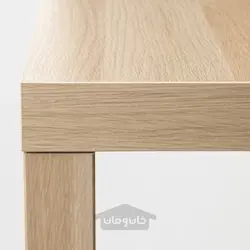 میز قهوه بلوط سفید لکه دار 90x55 سانتی متری ایکیا مدل IKEA LACK