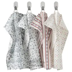 دستمال آشپزخانه چند رنگ 30x40 سانتی متر بسته 4 عددی ایکیا مدل IKEA INAMARIA