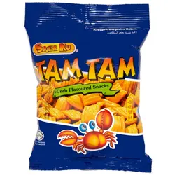 اسنک تام تام با طعم خرچنگ 40 گرم اسنک کو SNEK KU