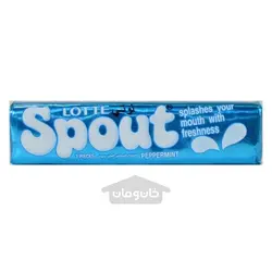 آدامس نعنا تند اسپات لوتی 7 عددی Spout Lotte