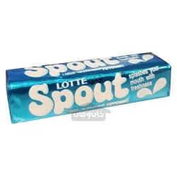 آدامس نعنا تند اسپات لوتی 7 عددی Spout Lotte