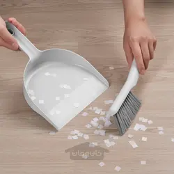 جارو و خاک انداز خاکستری ایکیا مدل IKEA PEPPRIG