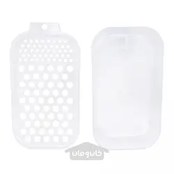 رنده پلاستیکی شفاف با محفظه ساخت ژاپن