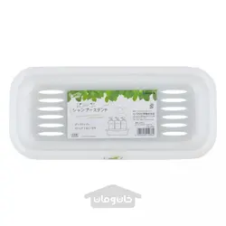 نگهدارنده شامپو پلاستیکی LEAF رنگ طبیعی ساخت ‌ژاپن