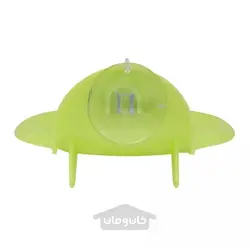 جا صابونی پلاستیکی با چسبونک رنگ سبز ساخت ‌ژاپن