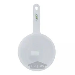 سطل دسته دار پلاستیکی LEAF مخصوص حمام رنگ طبیعی (ساخت ‌ژاپن)