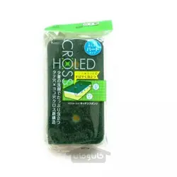 اسفنج سخت آشپزخانه با سوراخ صلیبی(ساخت ژاپن) 