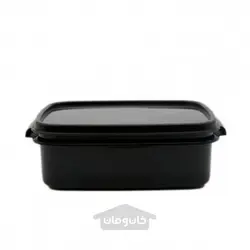 ظرف غذای مشکی عمیق 870 میلی لیتر noir deli ساخت ژاپن