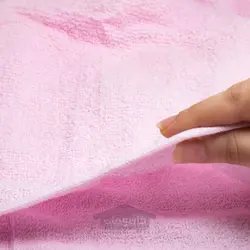 حوله ی حمام رنگ صورتی 