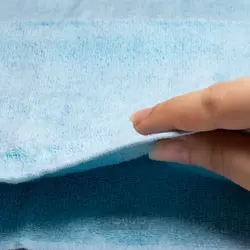 حوله صورت مدل کوک رنگ آبی