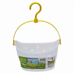 سبد گیره لباس پلاستیکی پهن ساخت ‌ژاپن