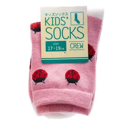 جوراب بچگانه طرح کفشدوزک