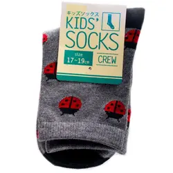 جوراب بچگانه طرح کفشدوزک