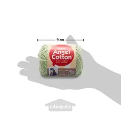 کاموا ی کتانی مارک انجل رنگ سبز چمنی 22 (ساخت ژاپن)