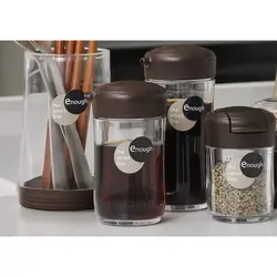 بطری سس سویا پلاستیکی اندازه بزرگ رنگ قهوه ای ساخت ‌ژاپن