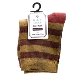 جوراب بچگانه طرح  راه راه