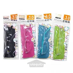 عینک مطالعه فانتزی با جا عینکی 3.0+