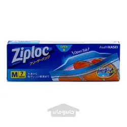 کیسه زیپ دار مخصوص فریزر7عددی  سایز M (ساخت آمریکا)