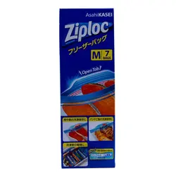 کیسه زیپ دار مخصوص فریزر7عددی  سایز M (ساخت آمریکا)
