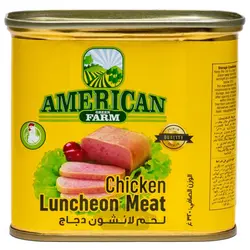 کنسرو مرغ 340 گرم امریکن گرین فارم AMERICAN GREEN FARM