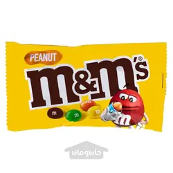 دراژه شکلاتی با مغز بادام زمینی ام اند امز 45 گرم m&m's