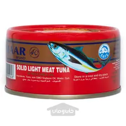 کنسرو ماهی تن در روغن گیاهی 185 گرم عمر OMAAR