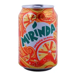 نوشابه گازدار میرندا با طعم پرتقال 300 میلی لیتر MIRINDA