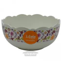 کاسه پایونیر طرح گل بنفش 2100 میلی لیتر Pioneer