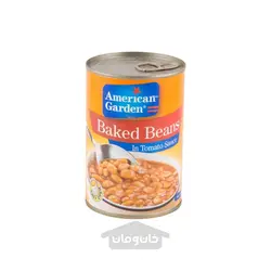کنسرو لوبیا قرمز با سس گوجه امریکن گاردن 420 گرم American Garden