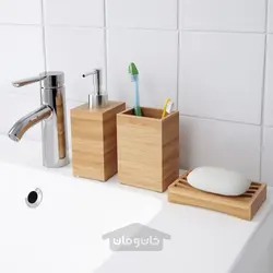 جا مسواکی بامبو ایکیا مدل DRAGAN IKEA