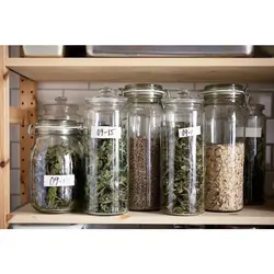 بانکه شیشه ای 1.8 لیتر ایکیا مدل VARDAGEN IKEA