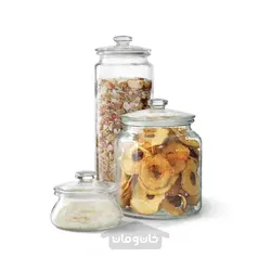 بانکه شیشه ای 1.8 لیتر ایکیا مدل VARDAGEN IKEA