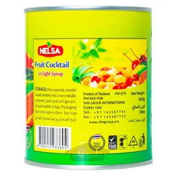 کمپوت کوکتل میوه نلسا 850 گرم NELSA