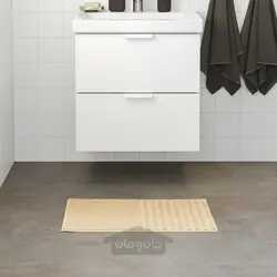 پادری حمام ایکیا رنگ صورتی مدل IKEA VINNFAR