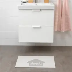 پادری حمام ایکیا رنگ سفید مدل IKEA FINTSEN